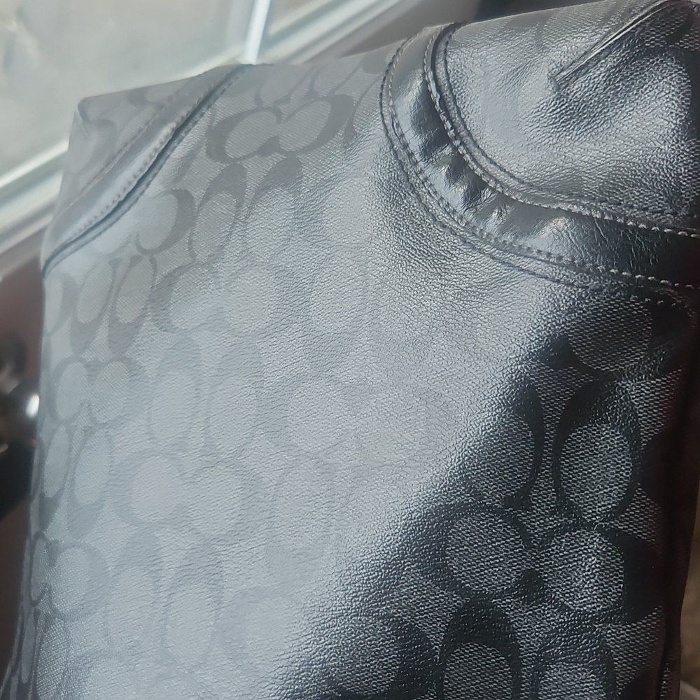 Coach 3pc Bundle Crossbody And Black and Gray Wristlet And Wallet - Picture 11 of 12